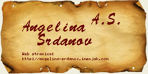 Angelina Srdanov vizit kartica